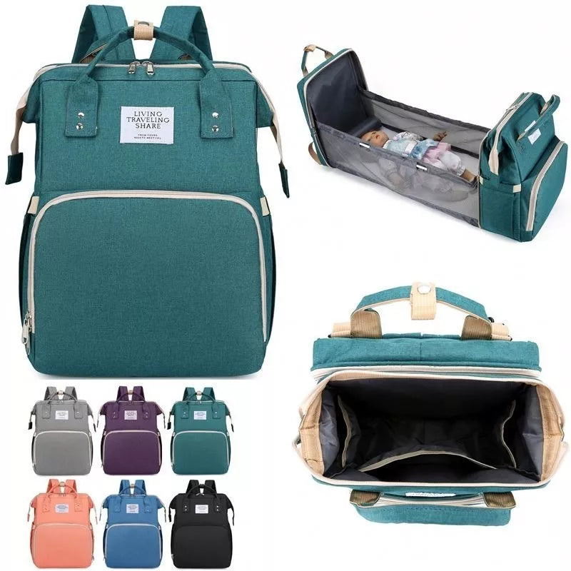 BabyPort® - Bolso Cuna Pañalera 3 en 1