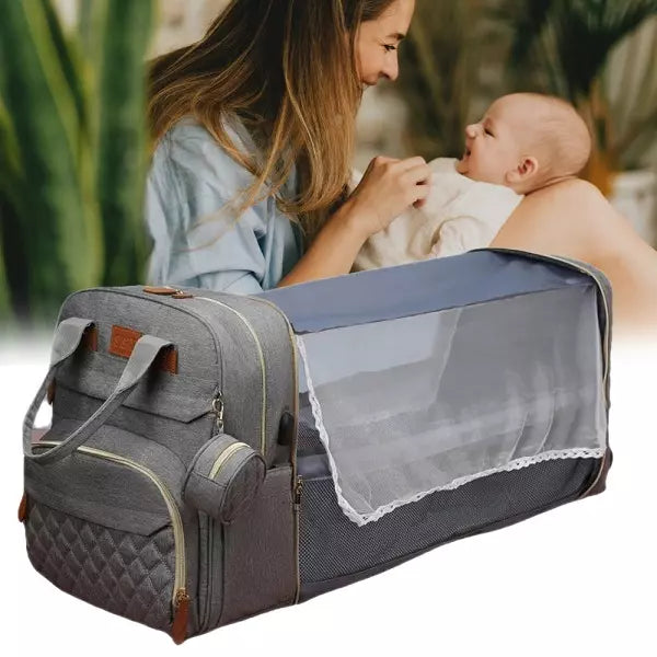 BabyPort® - Bolso Cuna Pañalera 3 en 1