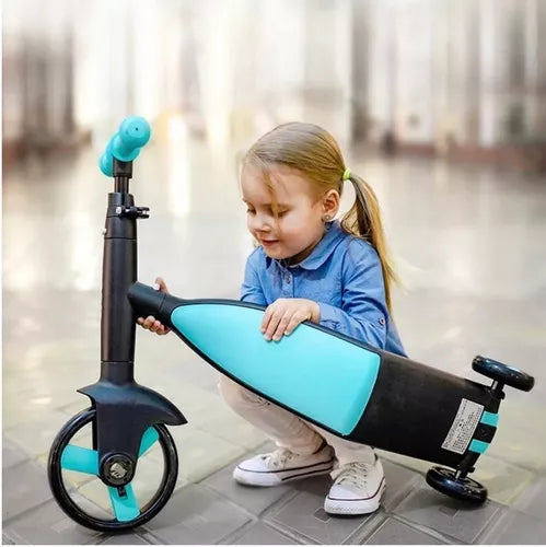 Scooter Monopatín 3 En 1